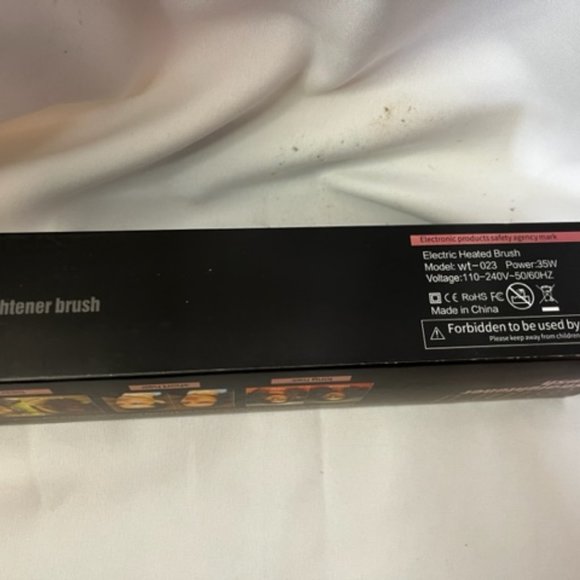 Electric Heated Straightner 3 in 1 Hair Brush - Picture 4 of 4